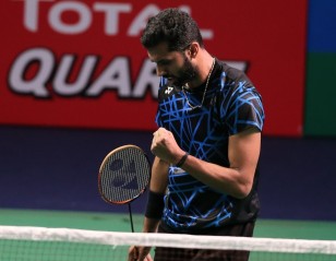 Battling Acid Reflux, Prannoy Celebrates Gains